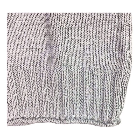 1.STATE Women’s Size L Gray Cotton Acrylic Knit Pullover Sweater Long Sleeve NWT - Picture 10 of 16